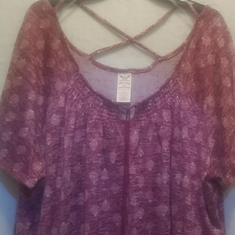 Faded Glory Womens Blouse (NWOT) l Ladies Shirt - Picture 2 of 5